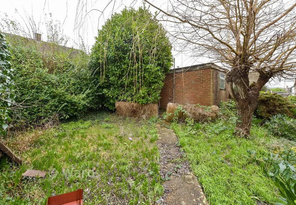 Rear Garden - Knights Way, Dover, Kent - Wards of Kent