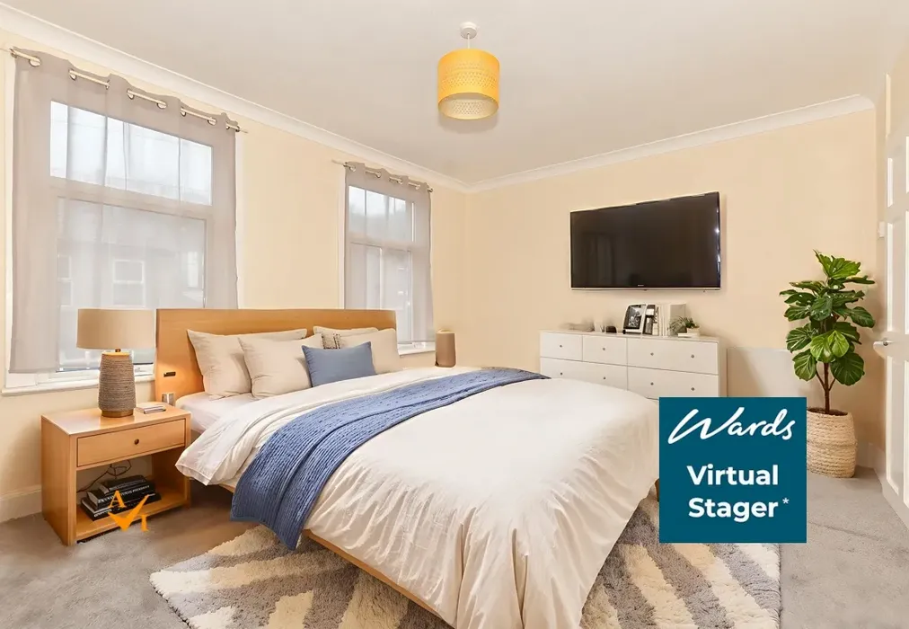 Bedroom 1 (Contemporary style) - Oswald Road, Dover, Kent - Wards of Kent