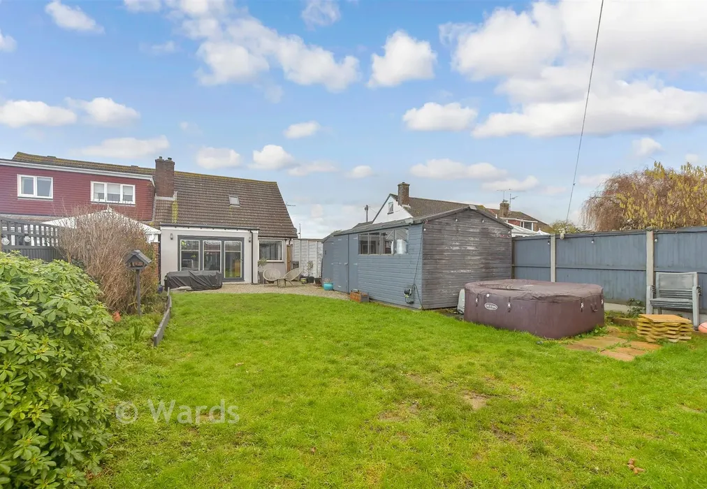 Rear Elevation - Coventry Gardens, Beltinge, Herne Bay, Kent - Wards of Kent