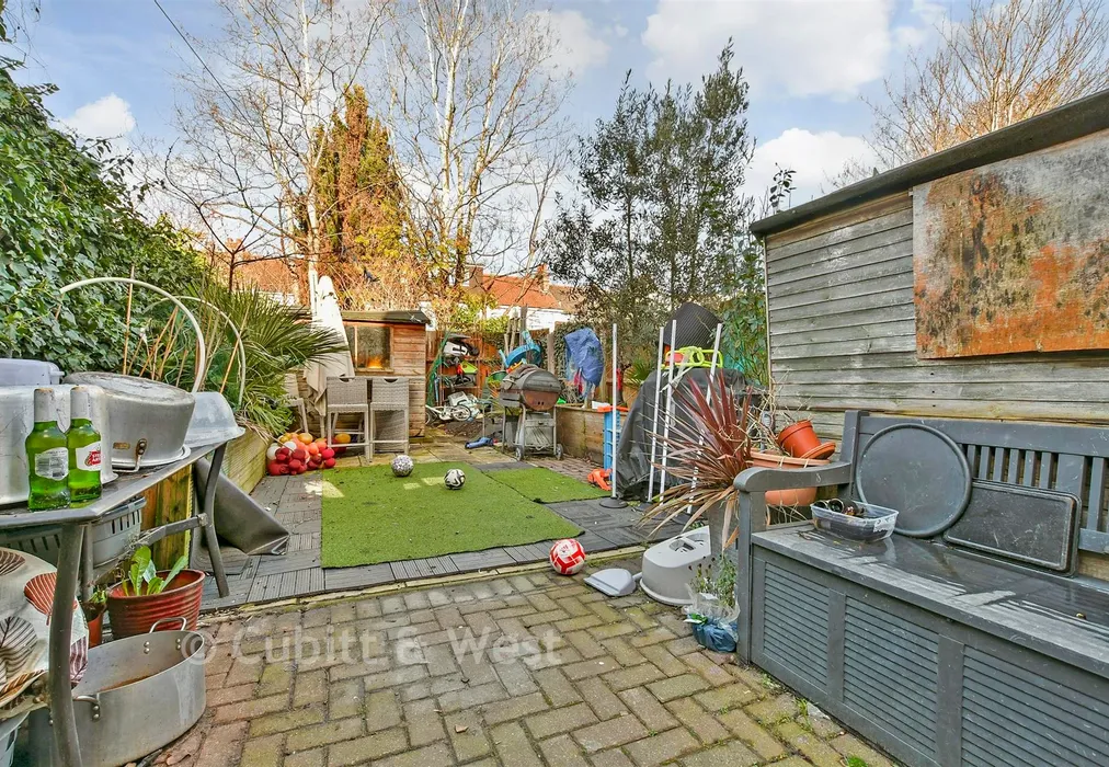 Rear Garden - Penshurst Road, Thornton Heath, Surrey - Wards of Kent