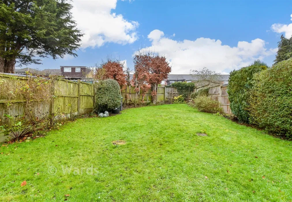 Rear Garden - Priest Avenue, Canterbury, Kent - Wards of Kent