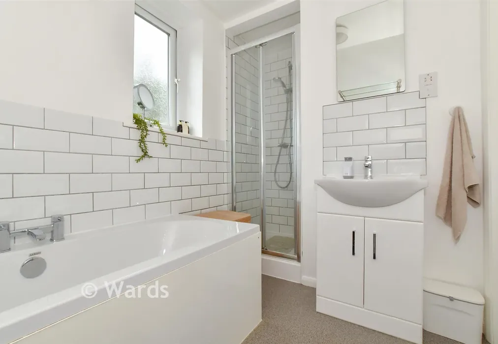 Bathroom - St. Nicholas Close, Sturry, Canterbury, Kent - Wards of Kent