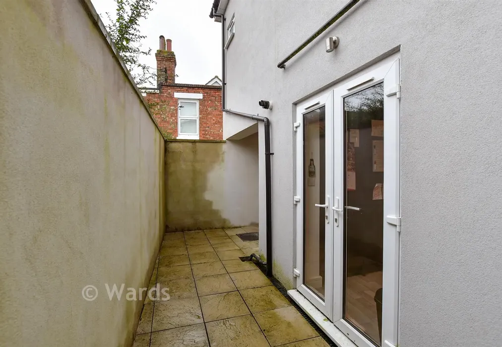 Rear Garden - Geraldine Road, Folkestone, Kent - Wards of Kent