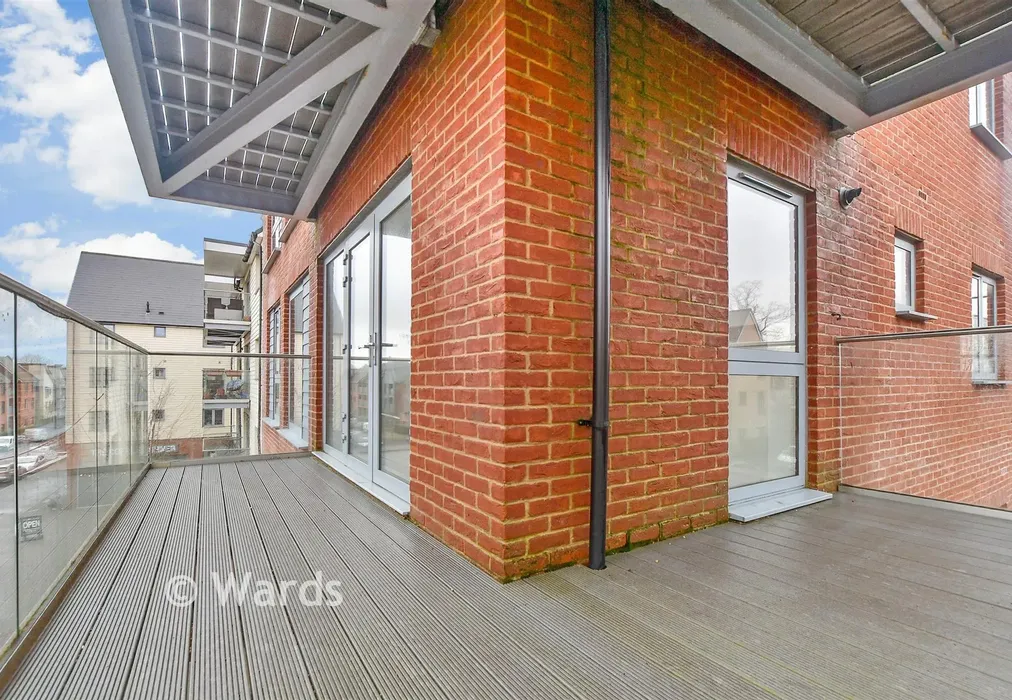 Balcony / Terrace - Sir John Fogge Avenue, Ashford, Kent - Wards of Kent