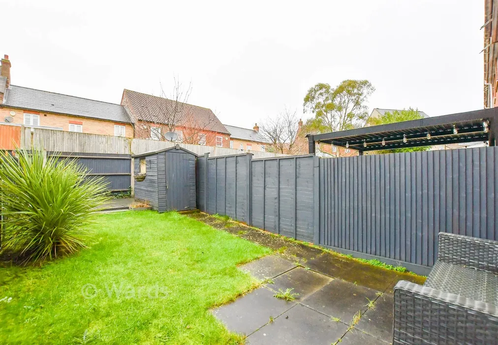 Rear Garden - Haydon Close, Maidstone, Kent - Wards of Kent