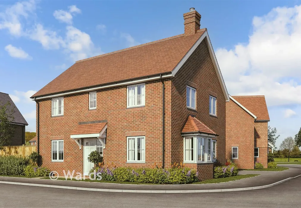Front CGI - Wellington Gardens, Walmer, Deal, Kent - Wards of Kent