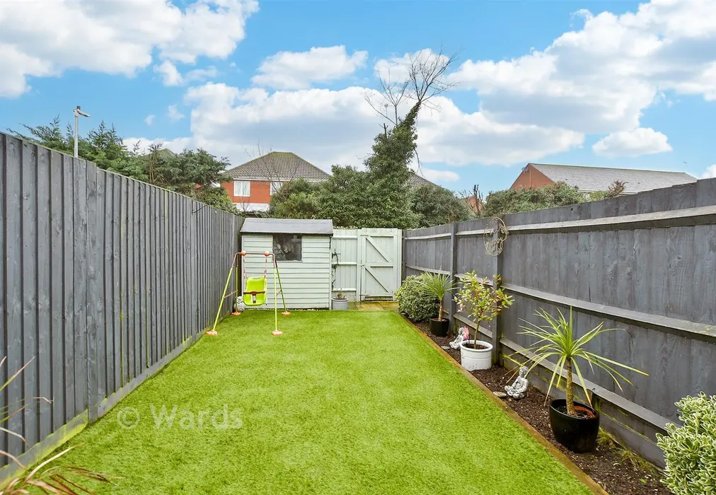 Rear Garden - Barnes Way, Herne Bay, Kent - Wards of Kent