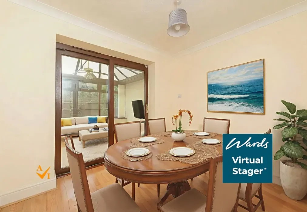 Dining Room (Contemporary style) - Willowside, Snodland, Kent - Wards of Kent