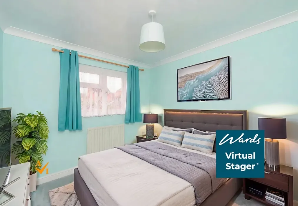 Bedroom 2 (Modern style) - Willowside, Snodland, Kent - Wards of Kent