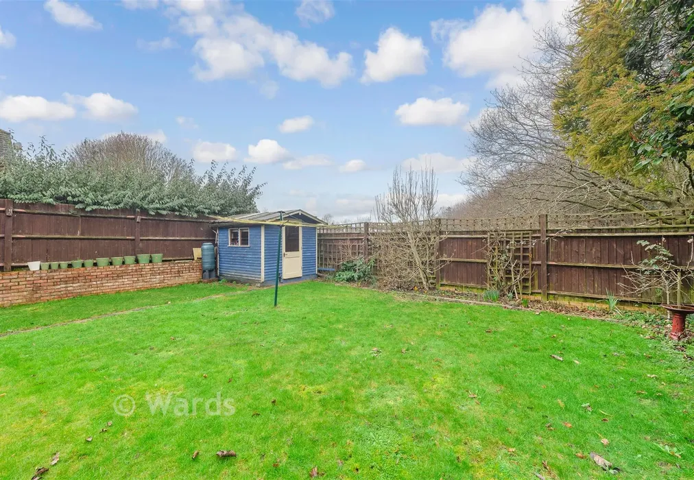 Rear Garden - Willowside, Snodland, Kent - Wards of Kent