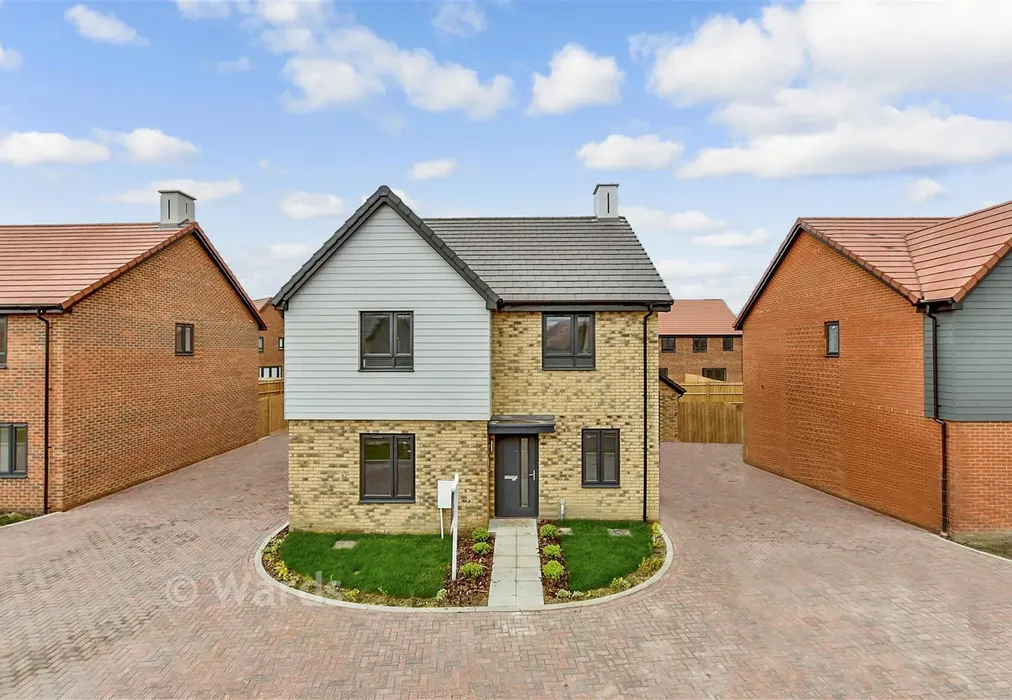 Front - The Willow, Faversham Lakes, Ham Road, Faversham, Kent - Wards of Kent