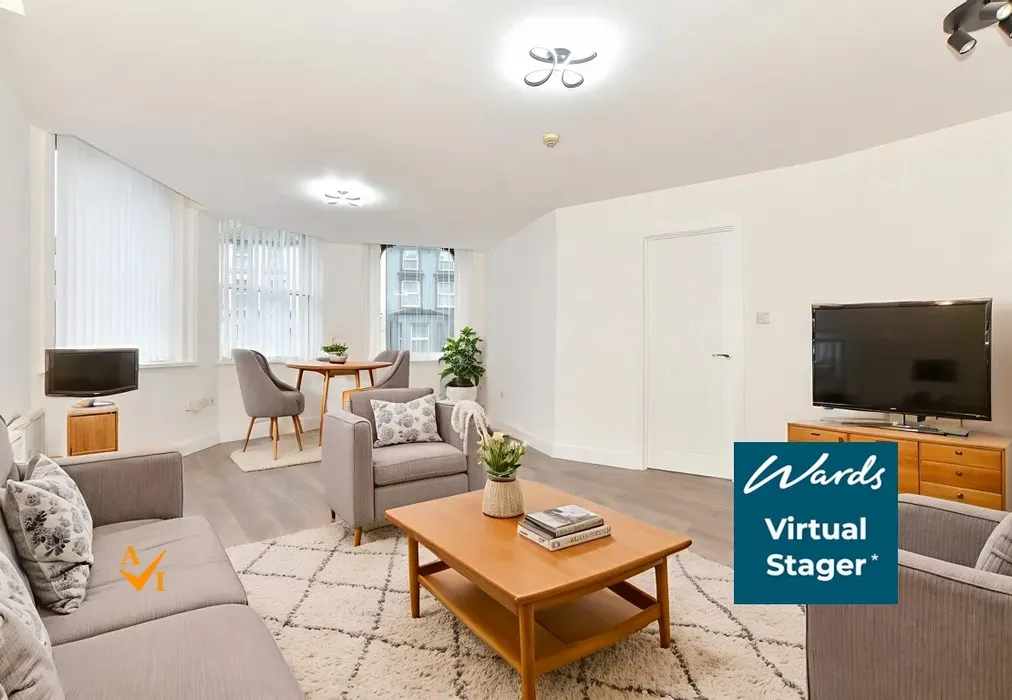 Kitchen/Lounge (Contemporary style) - Harvey Street, Folkestone, Kent - Wards of Kent