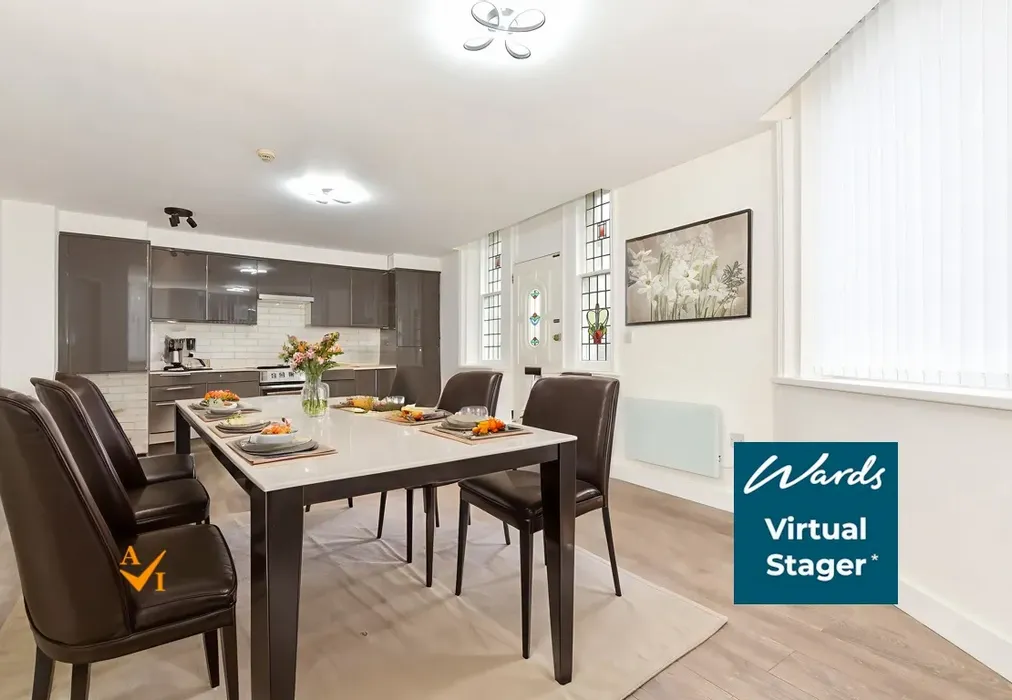 Kitchen/Lounge (Modern style) - Harvey Street, Folkestone, Kent - Wards of Kent
