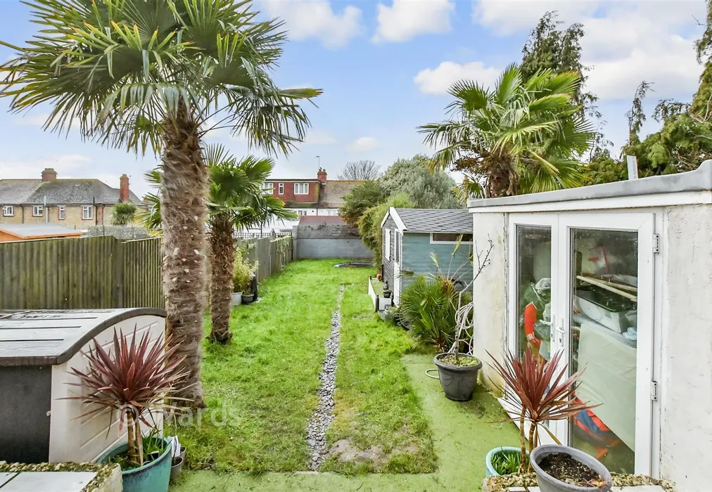 Rear Garden - Margate Road, Ramsgate, Kent - Wards of Kent
