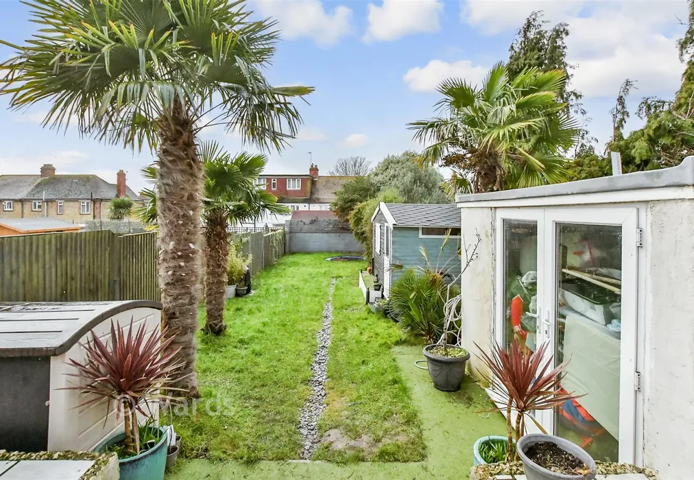 Rear Garden - Margate Road, Ramsgate, Kent - Wards of Kent