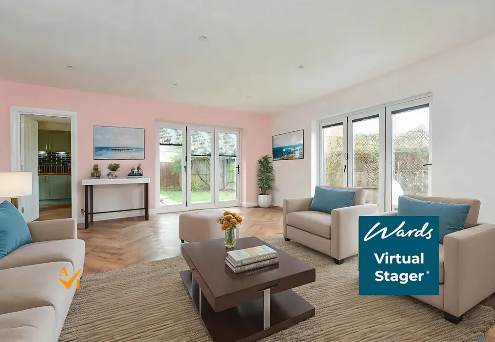 Lounge (Contemporary style) - Ramsgate Road, Broadstairs, Kent - Wards of Kent