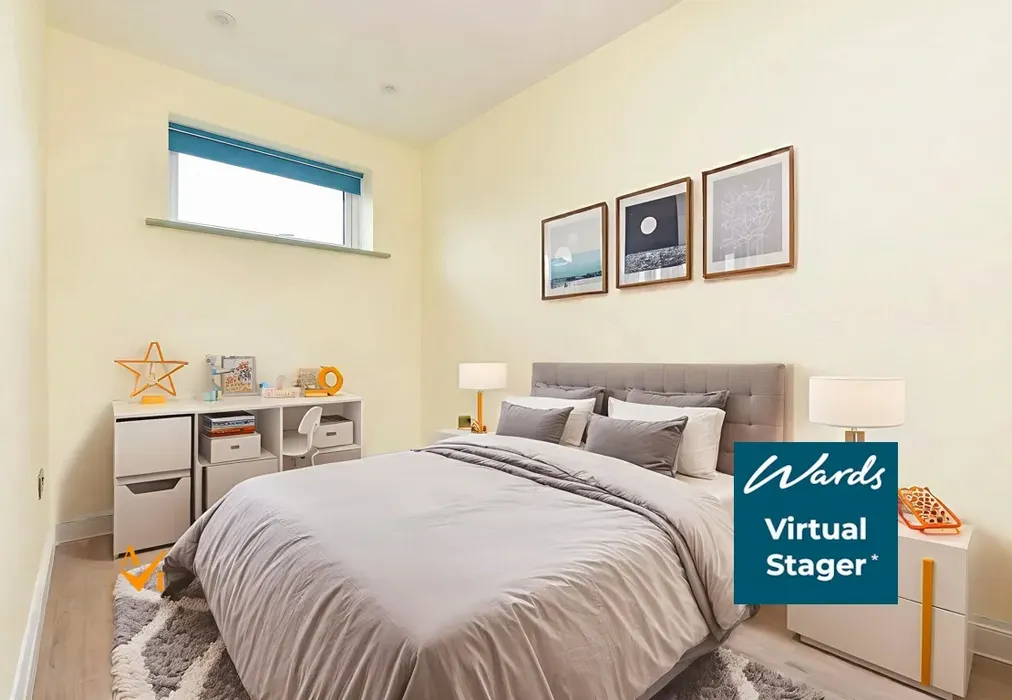 Bedroom 2 (Modern style) - Ramsgate Road, Broadstairs, Kent - Wards of Kent