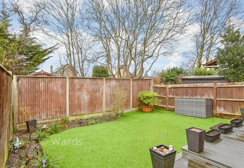 Rear Garden - St. John's Way, Rochester, Kent - Wards of Kent