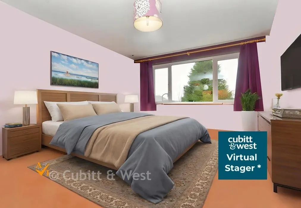 Bedroom 1 (Contemporary style) - Oxted Road, Godstone, Surrey - Wards of Kent