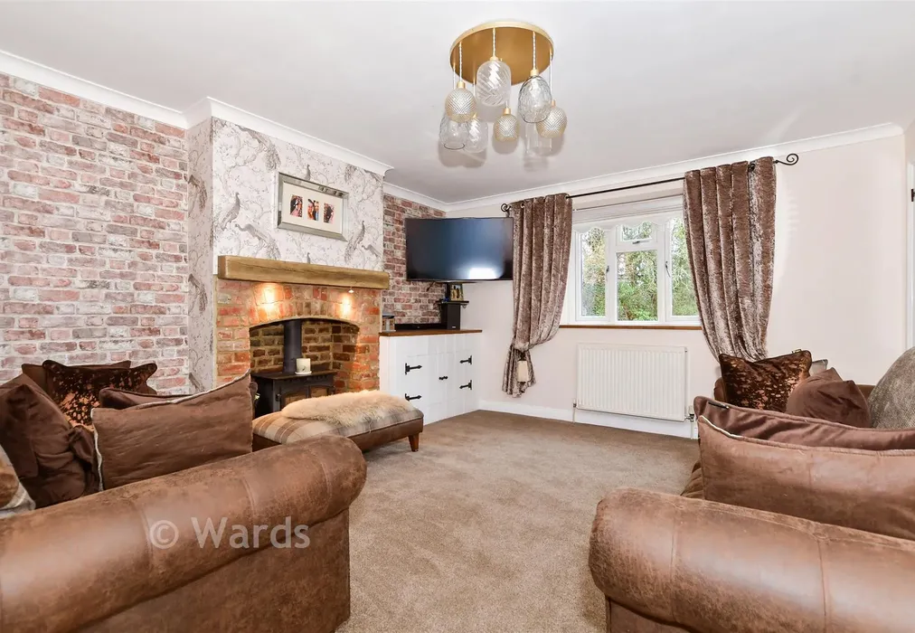 Living Room - Birling Road, Leybourne, West Malling, Kent - Wards of Kent