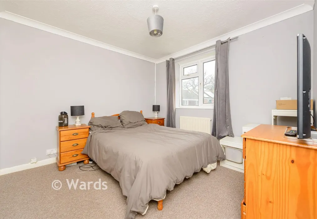 Bedroom - Barrington Close, Walderslade, Chatham, Kent - Wards of Kent