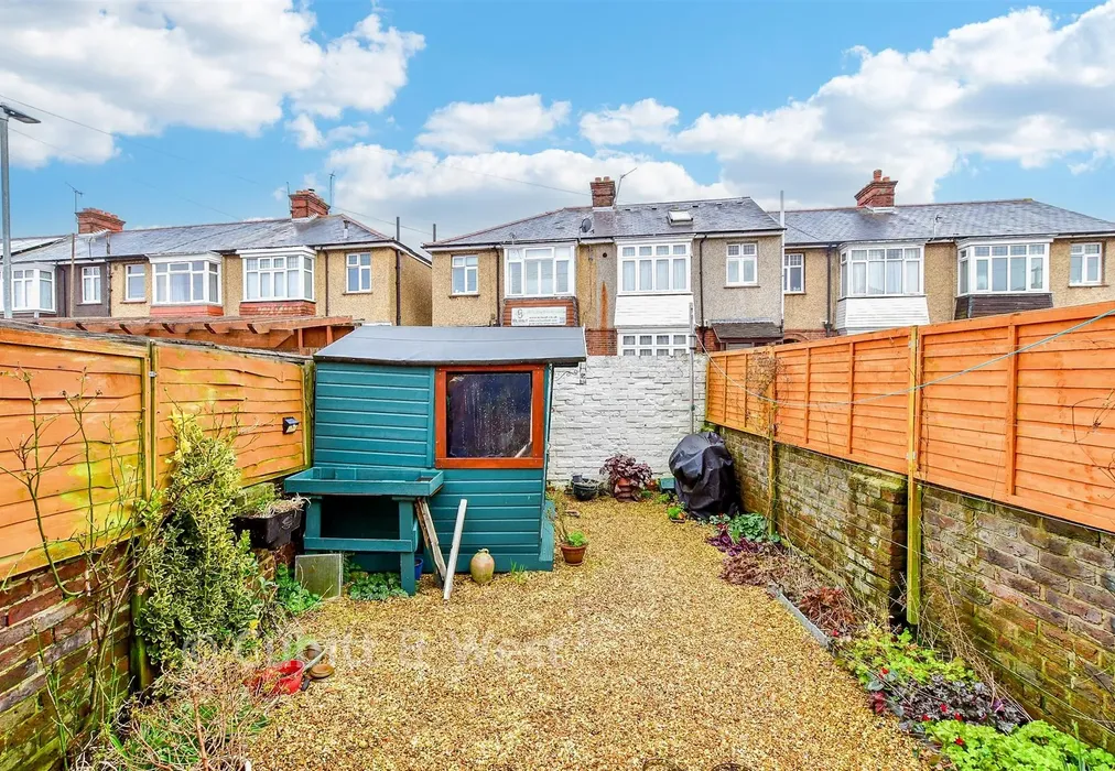Rear Garden - Heidelberg Road, Southsea, Hampshire - Wards of Kent