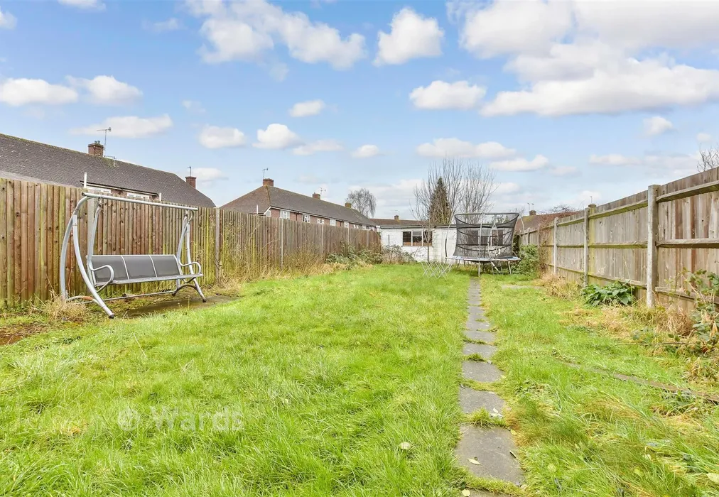 Rear Garden - Sturry Road, Canterbury, Kent - Wards of Kent