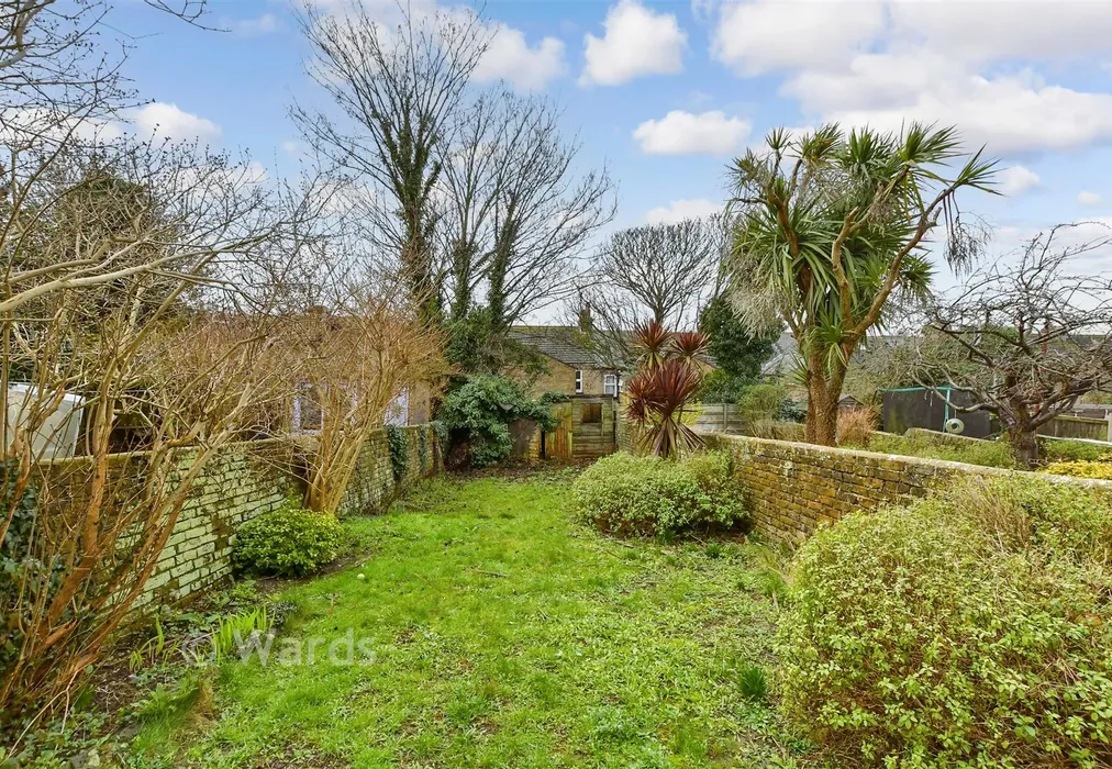 Rear Garden - Upper Dane Road, Cliftonville, Margate, Kent - Wards of Kent