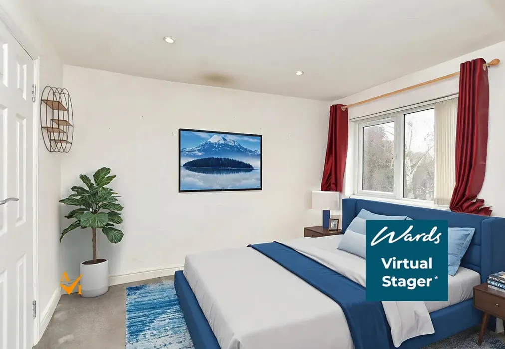 Bedroom 3 (Contemporary style) - The Street, Iwade, Sittingbourne, Kent - Wards of Kent