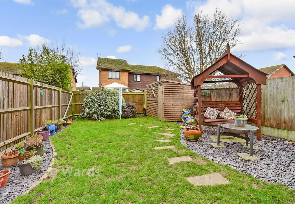 Rear Garden - Courtenay Road, Deal, Kent - Wards of Kent