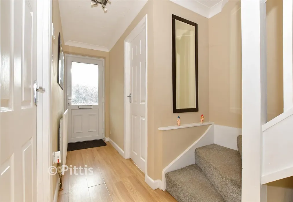 Hallway - Pineview Drive, Newport, Isle of Wight - Wards of Kent