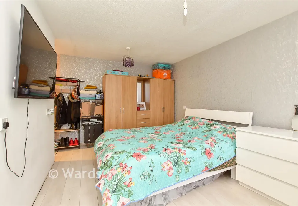 Bedroom 1 - Invicta Court, Milton Regis, Sittingbourne, Kent - Wards of Kent