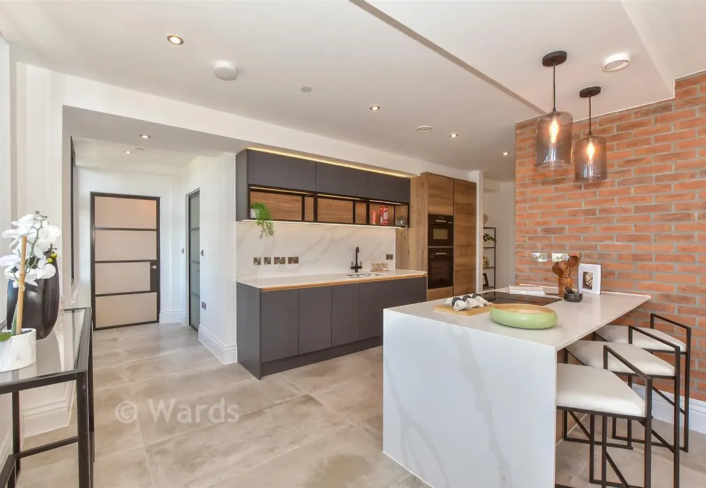 Kitchen - The Carriage House, Grosvenor Road, Tunbridge Wells, Kent - Wards of Kent