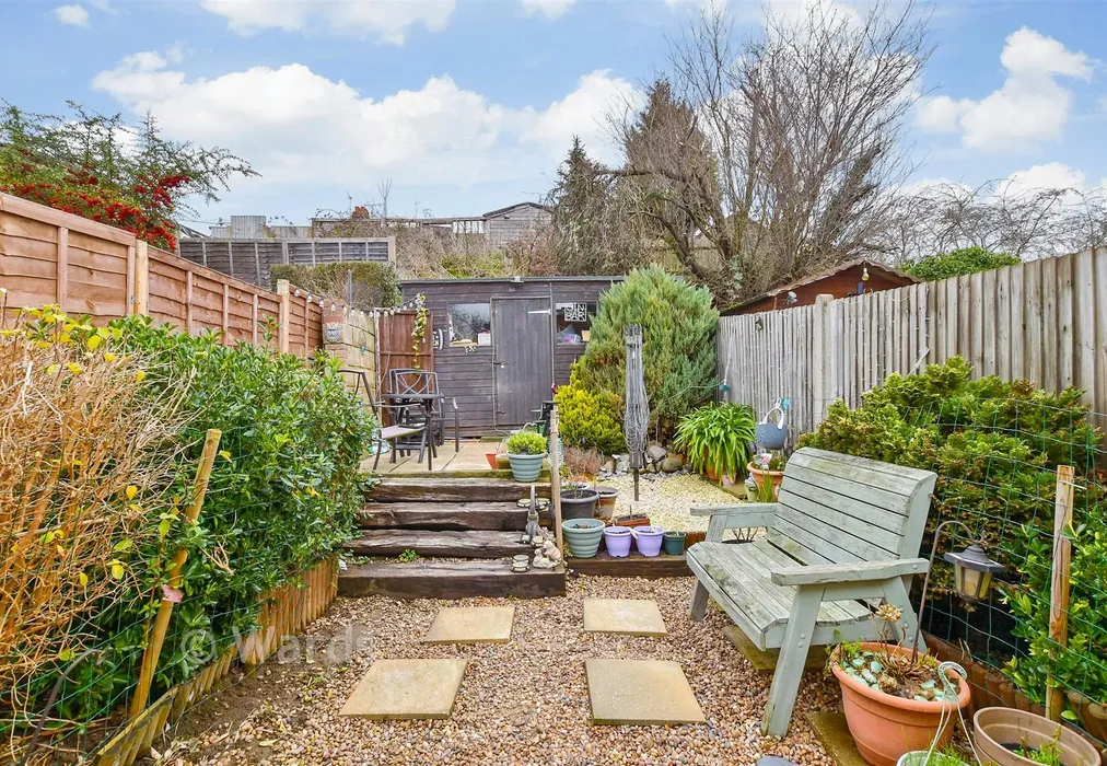 Rear Garden - Hamilton Road, Gillingham, Kent - Wards of Kent