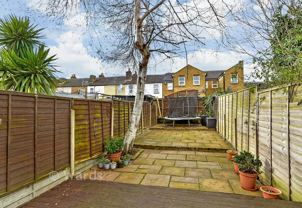 Rear Garden - Arden Street, Gillingham, Kent - Wards of Kent