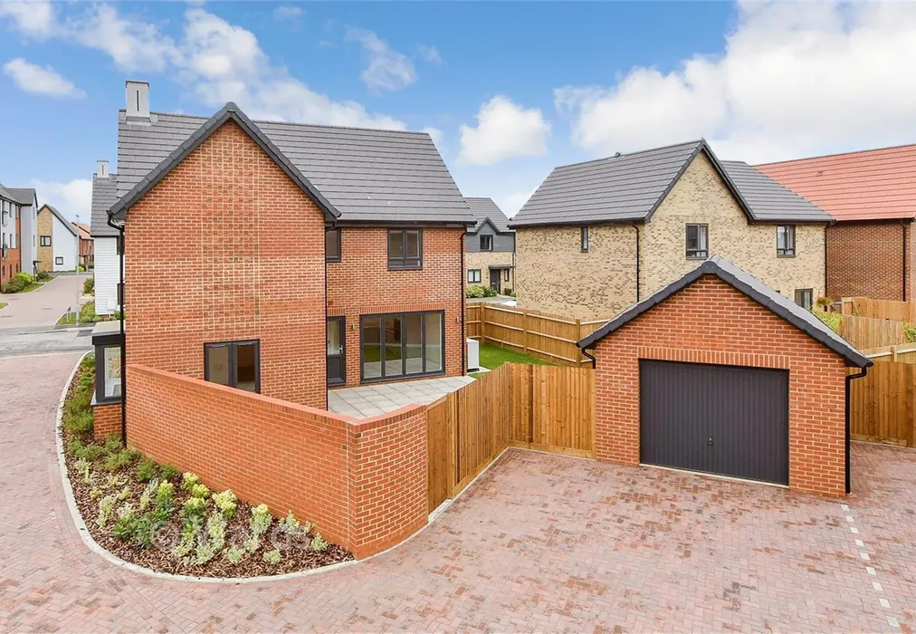 Rear Elevation - The Sycamore, Faversham Lakes, Ham Road, Faversham, Kent - Wards of Kent