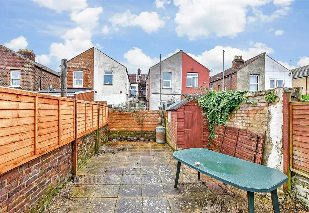 Rear Garden - Eton Road, Southsea, Hampshire - Wards of Kent