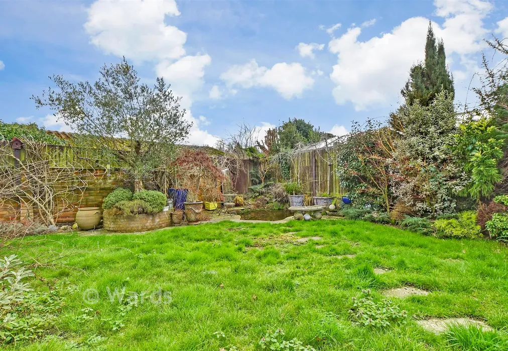 Rear Garden - London Road, Faversham, Kent - Wards of Kent