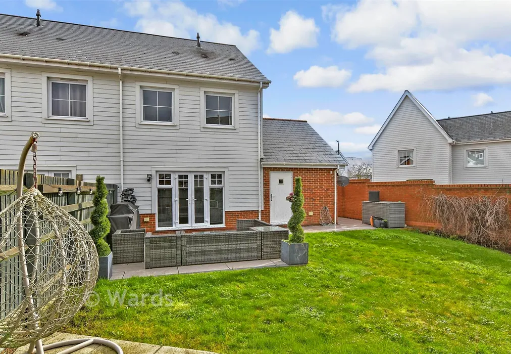Rear Elevation - Berry Drive, Holborough Lakes, Snodland, Kent - Wards of Kent