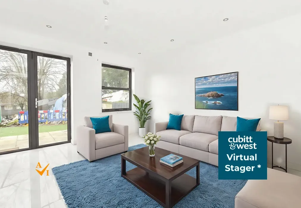 Living Room (Contemporary style) - Whitehill Road, Crowborough, East Sussex - Wards of Kent