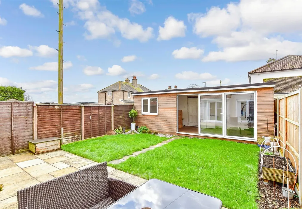 Rear Garden - Chichester Road, Bognor Regis, West Sussex - Wards of Kent