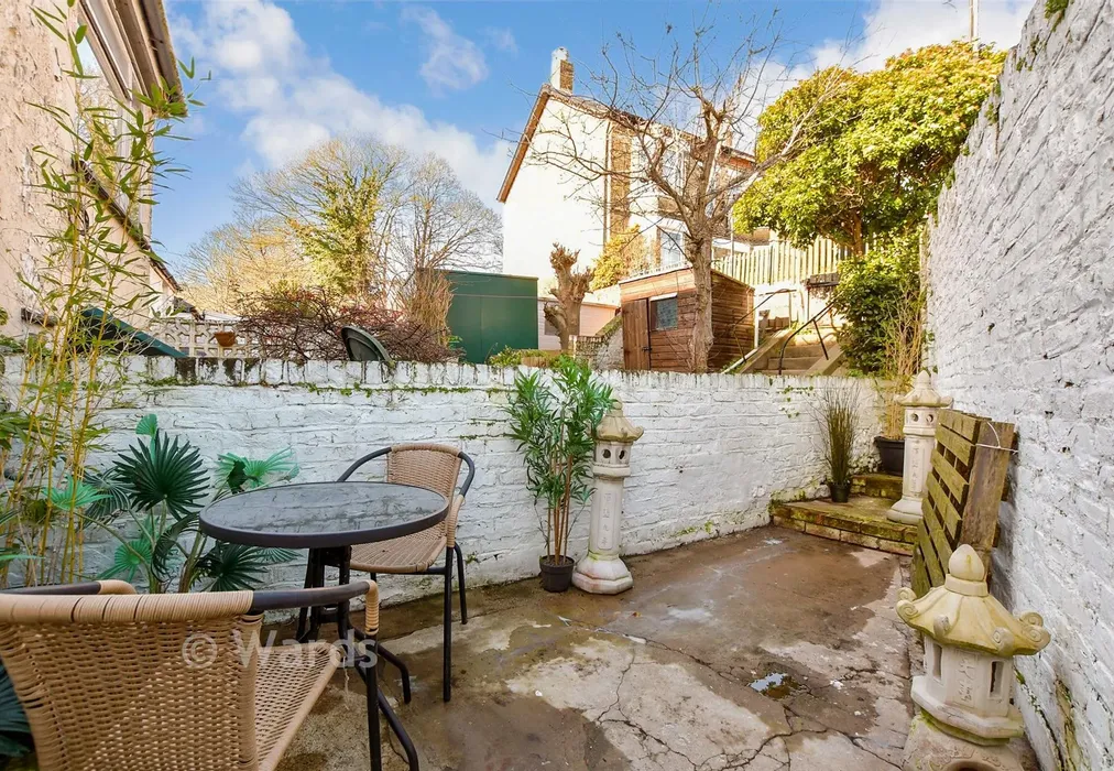 Rear Garden - Priory Grove, Dover, Kent - Wards of Kent