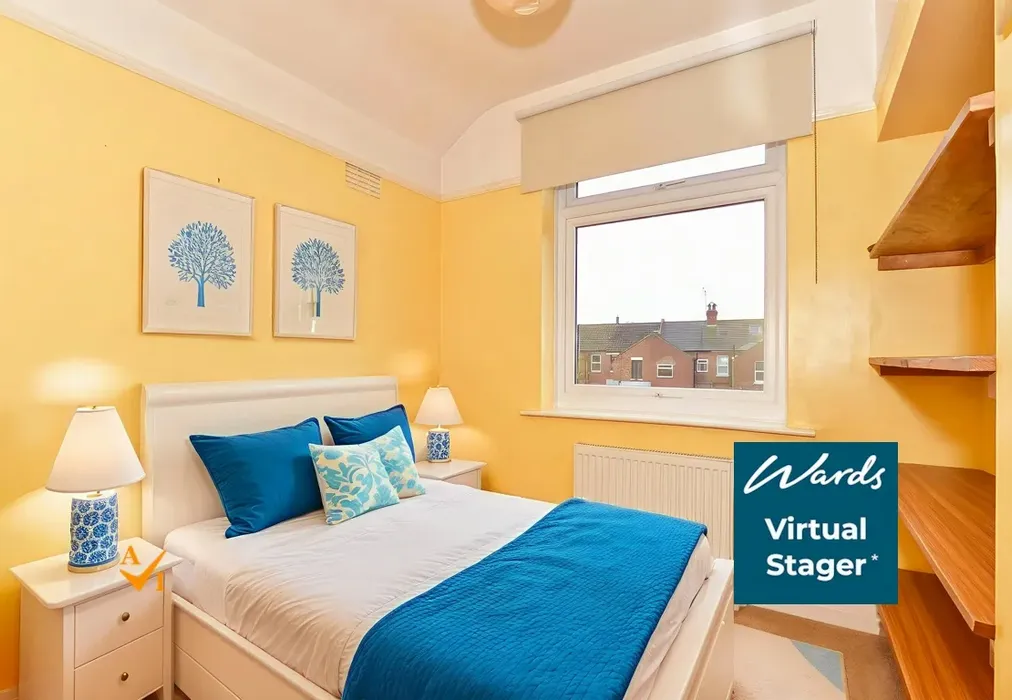 Bedroom 3 (Contemporary style) - St. Nicholas Road, Hythe, Kent - Wards of Kent