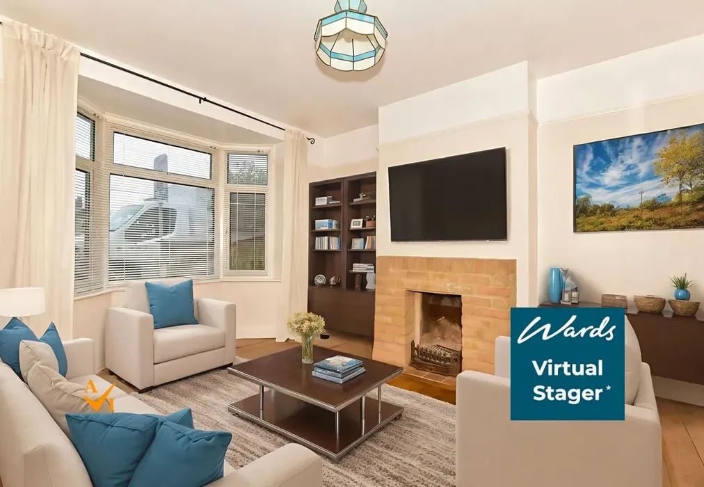 Lounge (Contemporary style) - St. Nicholas Road, Hythe, Kent - Wards of Kent