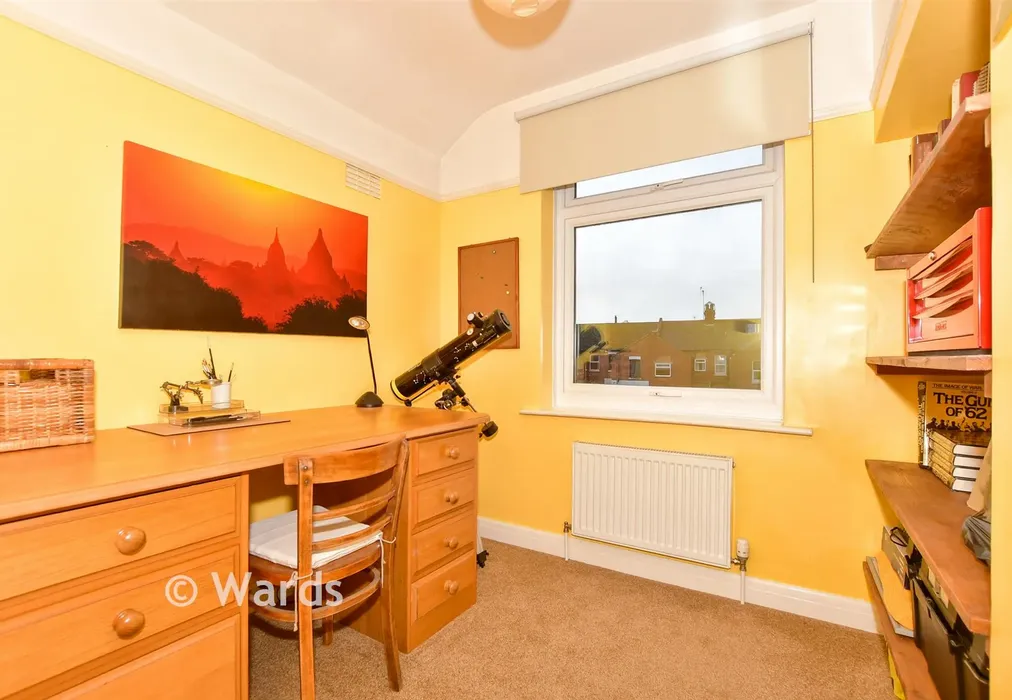 Bedroom 3 - St. Nicholas Road, Hythe, Kent - Wards of Kent