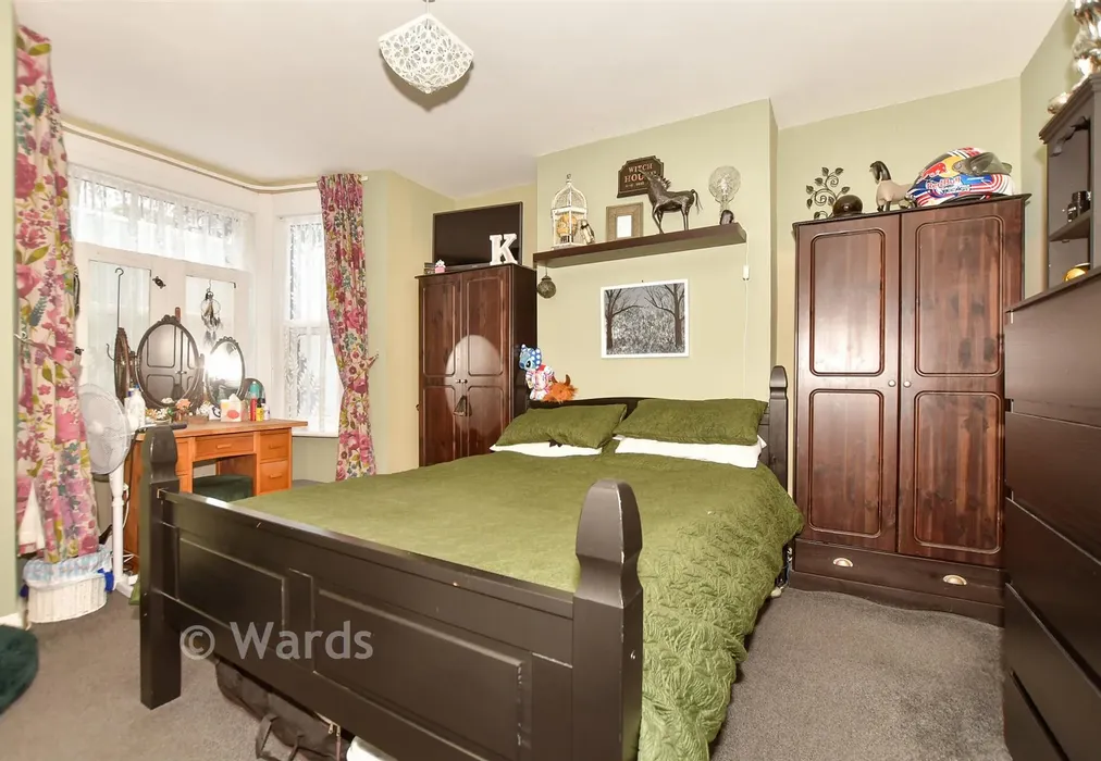 Bedroom 1 - Clarendon Road, Dover, Kent - Wards of Kent