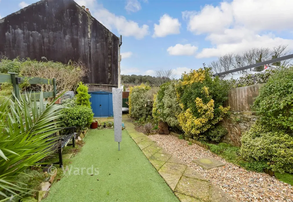 Rear Garden - Clarendon Road, Dover, Kent - Wards of Kent