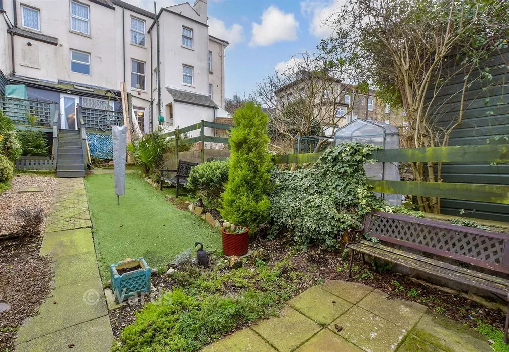 Rear Garden - Clarendon Road, Dover, Kent - Wards of Kent