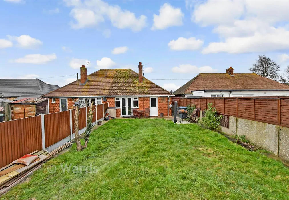 Rear Elevation - King Edward Road, Birchington, Kent - Wards of Kent