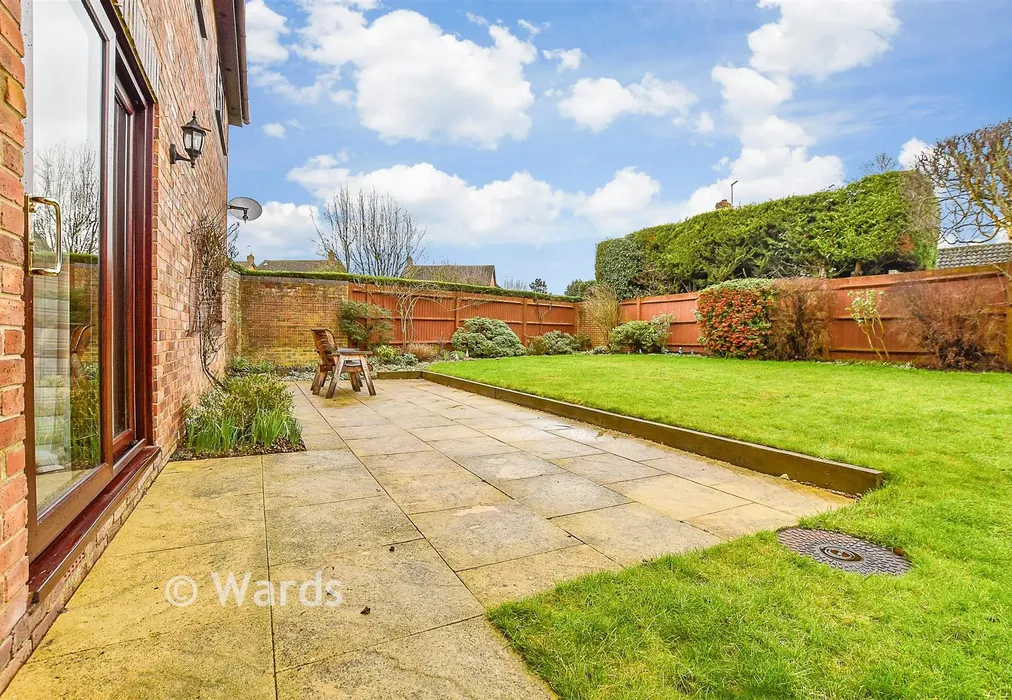 Patio / Decking - Chaffinch Way, Paddock Wood, Tonbridge, Kent - Wards of Kent